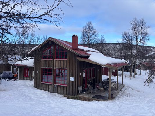 Mysig stuga i Ramundberget, Funäsfjällen