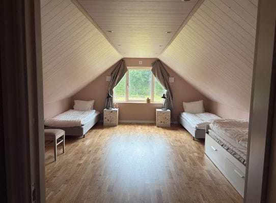 Nybyggt sjönära hus i Småland med bastu - Bild 22