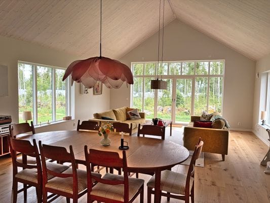 Nybyggt sjönära hus i Småland med bastu - Bild 8