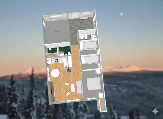 Trevlig stuga i Ljusnedal, Funäsfjällen - Bild 4