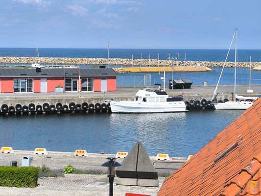 Lägenhet vid hamnen i Simrishamn, Österlen