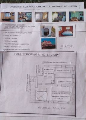 Visby C Öster. VILLA-LÄGENHET på stor tomt - Bild 6