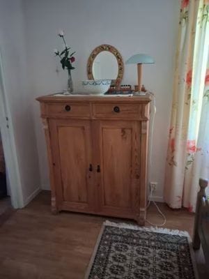 Ljusne – röd stuga med trädgård & sjönära läge - Bild 21