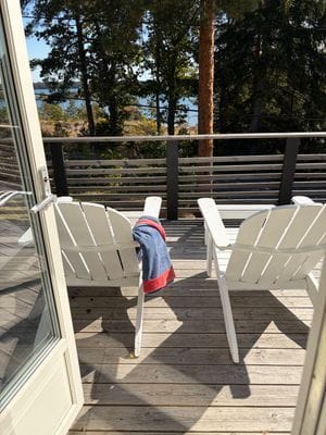 Stockholms skärgård, brygga, bastu och bilväg - Bild 32