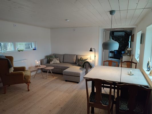 Allrum med bäddsoffa