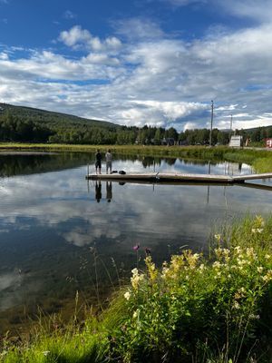 Fin stuga i Bruksvallarna - skiin/out - Bild 15