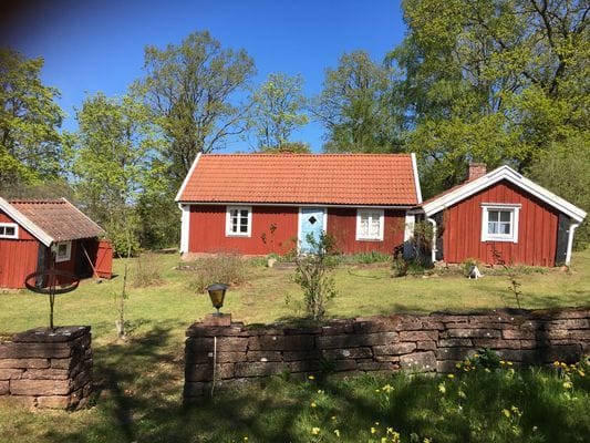 Mysig stuga på Öland nära bron - Bild 8