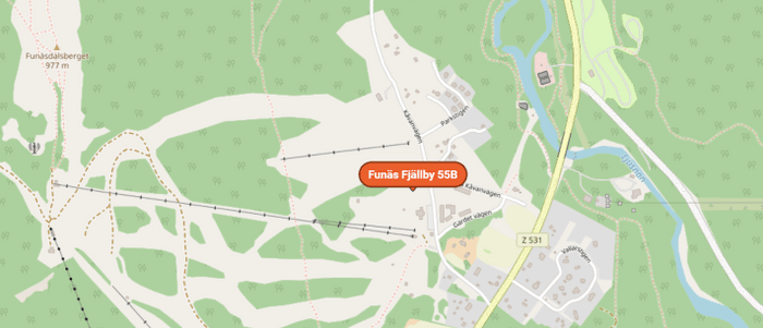 Modern fjälldröm: Direkt vid pist, park, längdspår - Bild 19