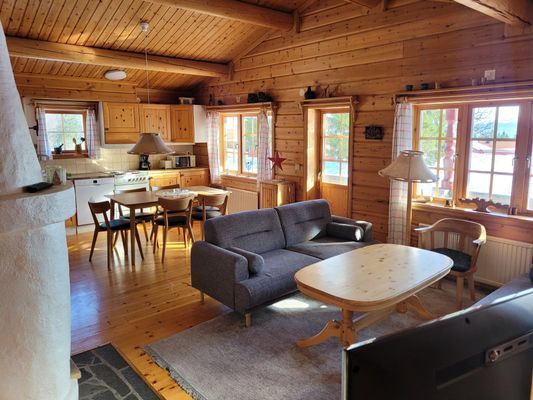 Fristående stuga med utsikt över Anarisfjällen - Bild 9