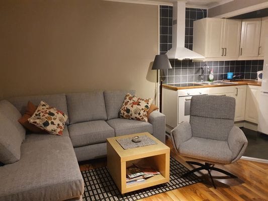 Soffa/kök