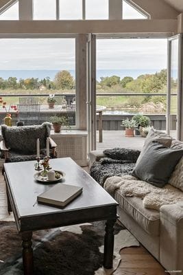 Äppelgårdsvilla på Kivik—Panoramautsikt över havet - Bild 4