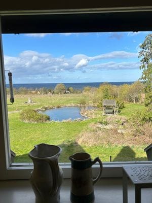 Äppelgårdsvilla på Kivik—Panoramautsikt över havet - Bild 17