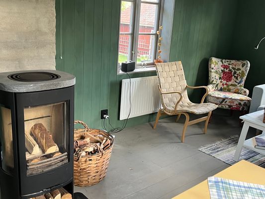 Röd liten stuga i Dalaidyll - Bild 7
