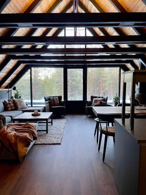 Unikt A-hus mitt i skogen – 8 min från Björnrike! - Bild 3