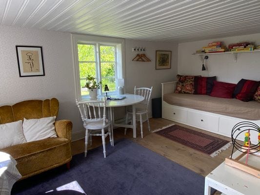 Bäddsoffa vardagsrum