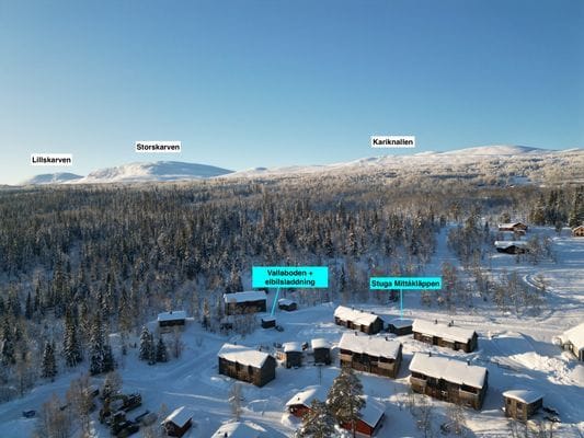 Mysig stuga Mittåkläppen i Bruksvallarna - Bild 7