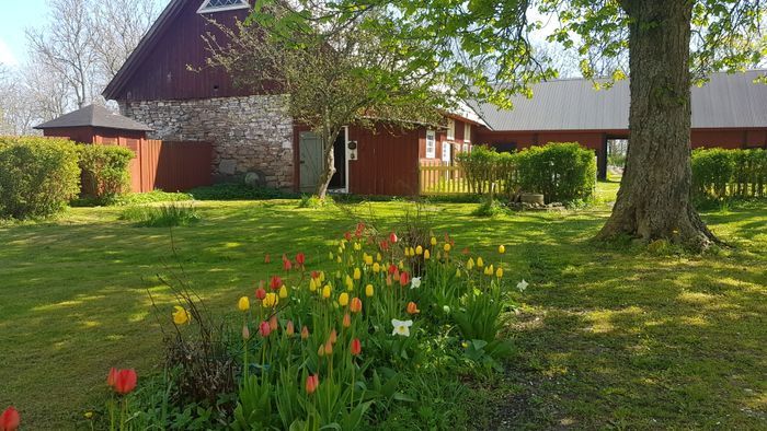 Stuga i stilla miljö på sekelskiftesgård - Bild 3