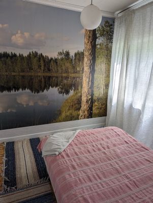 Stuga med el och torrtoalett - Bild 3