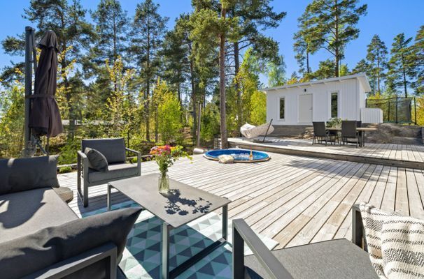 Modern Lyxig Stuga i mellersta skärgård - Bild 17
