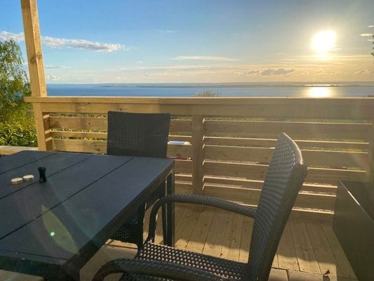 Panoramavy över Vättern från Vidablick - Bild 4