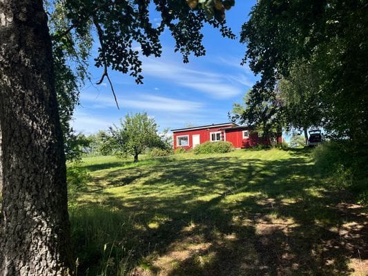 Fritidsstuga i natursköna Småland