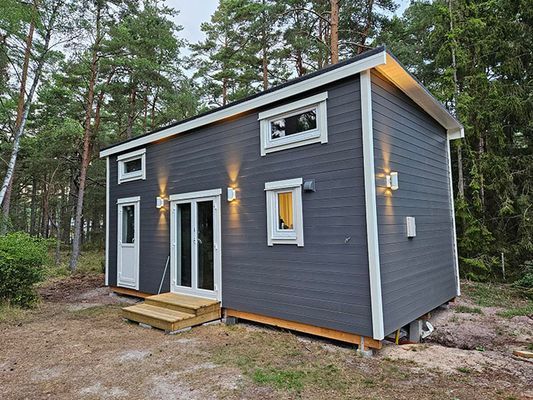 Hyr Attefallsstuga på Äspet i Åhus.