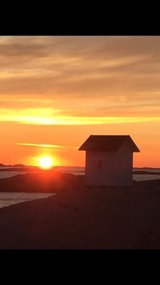 Solnedgång vid Stångehuvud