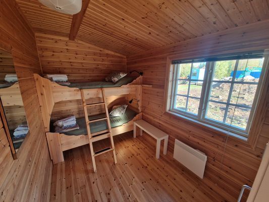 Sovrum 2, våningssängar