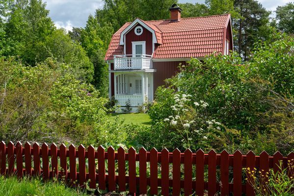 Genuint smålandshus vid sjön Bellen, Mariannelund, - Bild 31