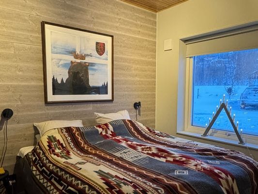 Nybyggd stuga, öppen spis, Tänndalen, Hamrafjället - Bild 5