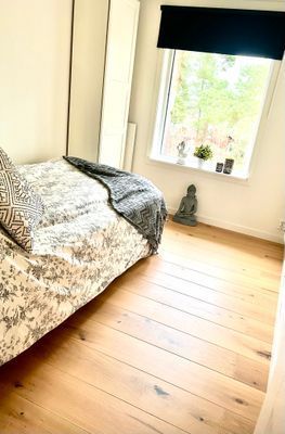 Sovrum 3 med en 120cm säng