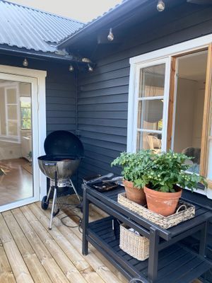 Stuga på Rådmansö med ny vedeldad bastu - Bild 11