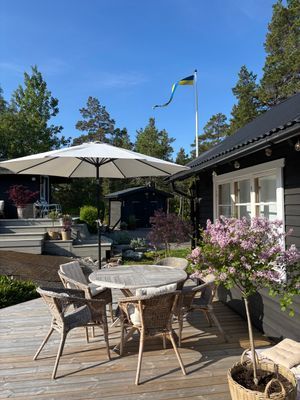 Stuga på Rådmansö med ny vedeldad bastu - Bild 2