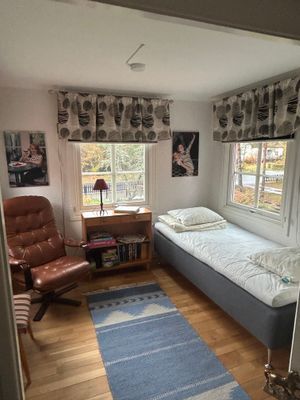 Mysig röd/vit stuga i småland - Bild 18