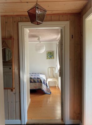 Litet sovrum med enkelsäng