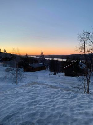 Modernt fjällhus med utsikt i Lofsdalen - Bild 14