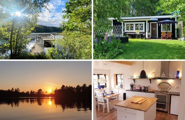 Nya Björklunda, kanot, båt, fiske, bastu,368 sjöar