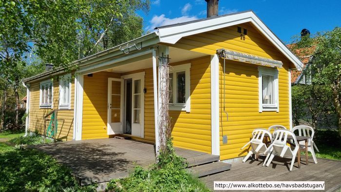 Havsbadstuga i Ängelholm