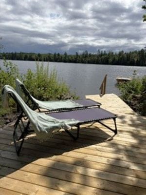 Solbäddar vid strandgläntan
