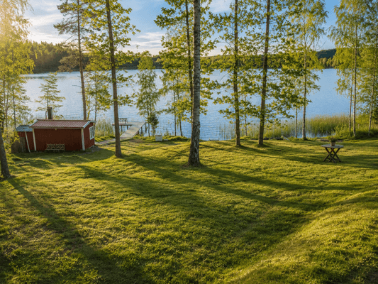 Hus med själ & charm. Egen strand, brygga, båt. - Bild 6