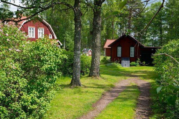 Genuint smålandshus vid sjön Bellen, Mariannelund, - Bild 32