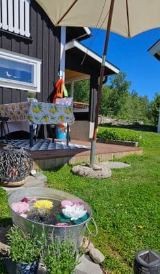 Soldäck som är direkt utanför er ytterdörr