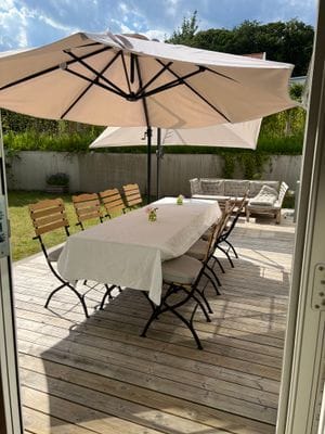 Plats för 10 personer (extrastolar finns)