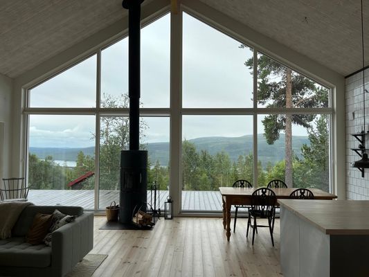 Modernt fjällhus med utsikt i Lofsdalen - Bild 15