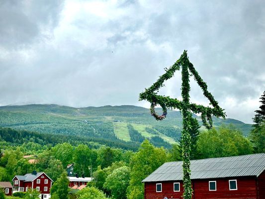 Mysig midsommar.