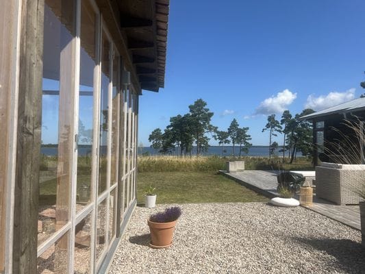 Innegården mot havet