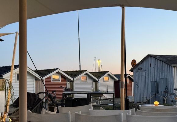 Hamnen i Träslövsläge