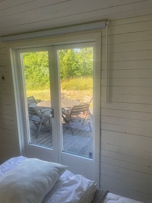 Stuga med havsutsikt – 100 m till stranden - Bild 19