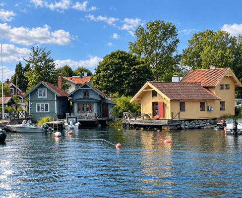 Vaxholms gamla fiskehamn