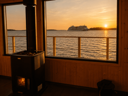 Havsnära skärgårdshus med stor 360° solterrass - Bild 24